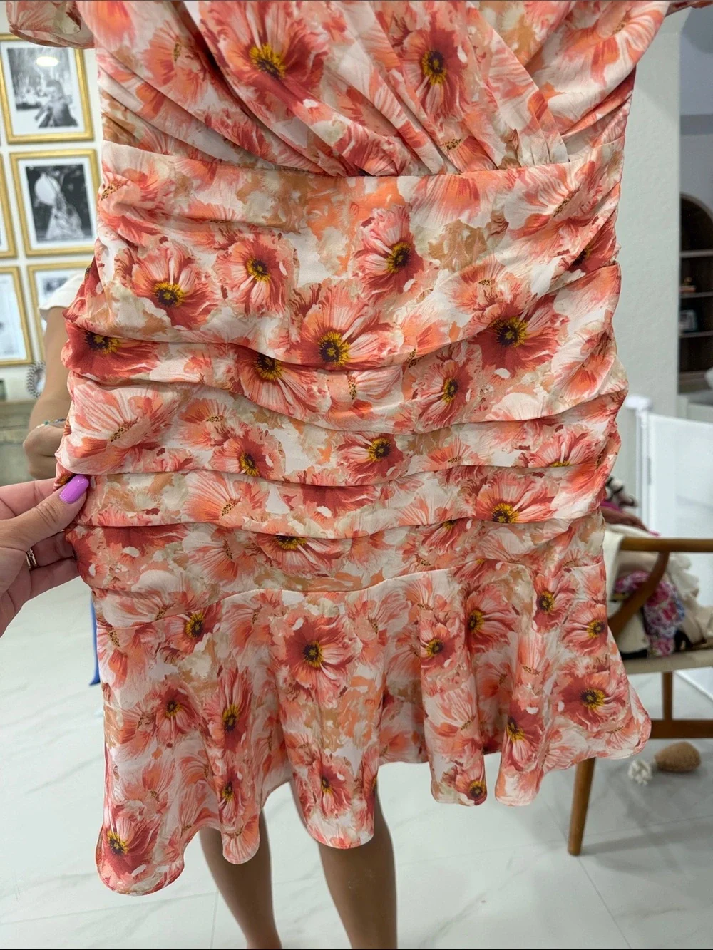Express floral wrap